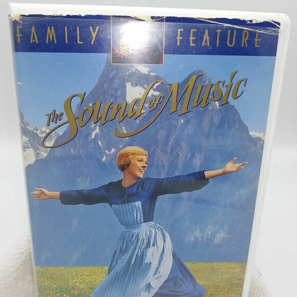 The Sound of Music VHS Julie Andrews Christopher Plummer 1993 Clamshell - Picture 1 of 11